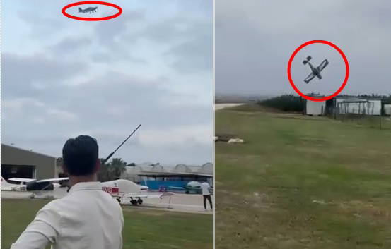 Adana'da düşen uçak, evlilik teklifinden sonra irtifa kaybetmiş... O anlar kamerada!