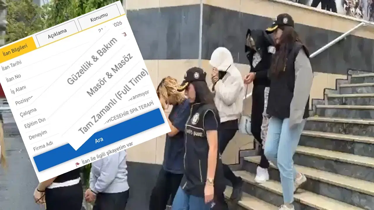 'Masöz aranıyor' ilanıyla fuhşa sürükleme girişimi: 15 kişi gözaltına alındı, 6 salon mühürlendi