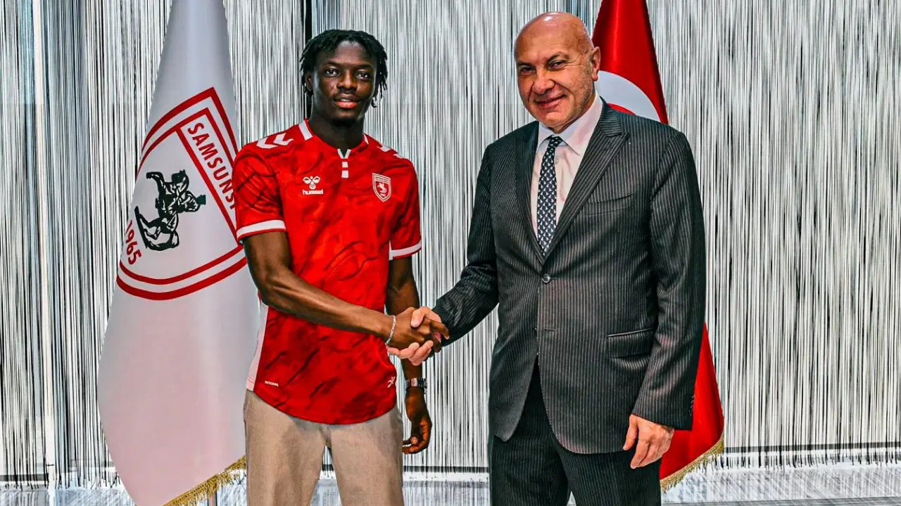Samsunspor'dan orta sahaya Antoine Sekongo takviyesi!