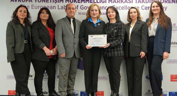 Eskişehir Büyükşehir Belediyesi'ne Avrupa’dan üst üste 3’üncü kez Yönetişim ödülü