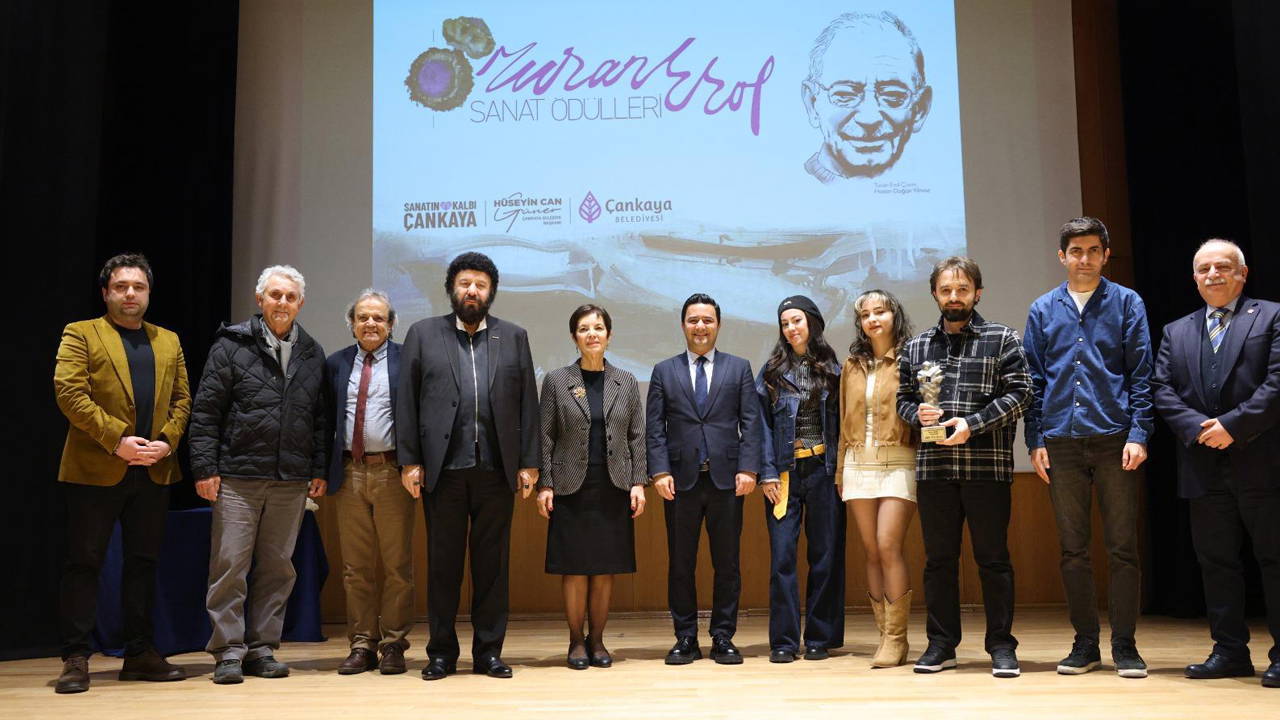 Turan Erol Sanat Ödülleri verildi
