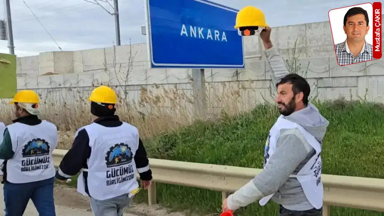 Şirket yine ödemedi, işçiler yeniden Ankara yolunda: Doruk Madencilik’te Bağımsız Maden-İş de yeniden eylem kararı aldı