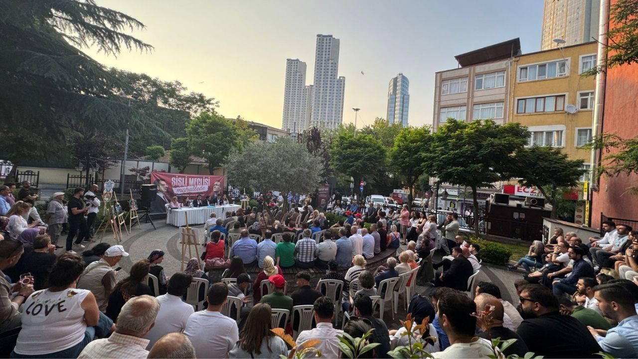 Şişli Meclisi mahallede buluşmaları devam ediyor...
