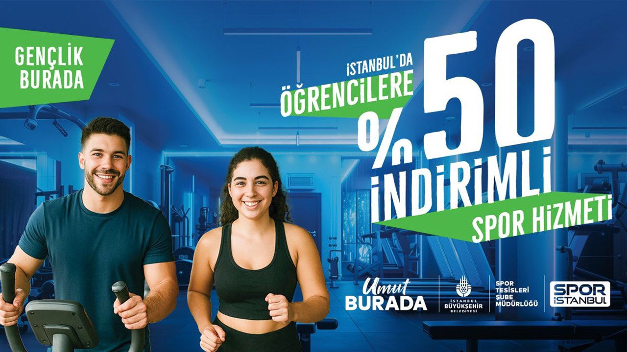 İBB'den öğrencilere spor tesislerinde yüzde 50 indirim - Son Dakika Yerel Yönetimler Haberleri | Cumhuriyet