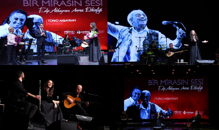 Edip Akbayram, Çankaya’da sanat dolu bir günle anıldı