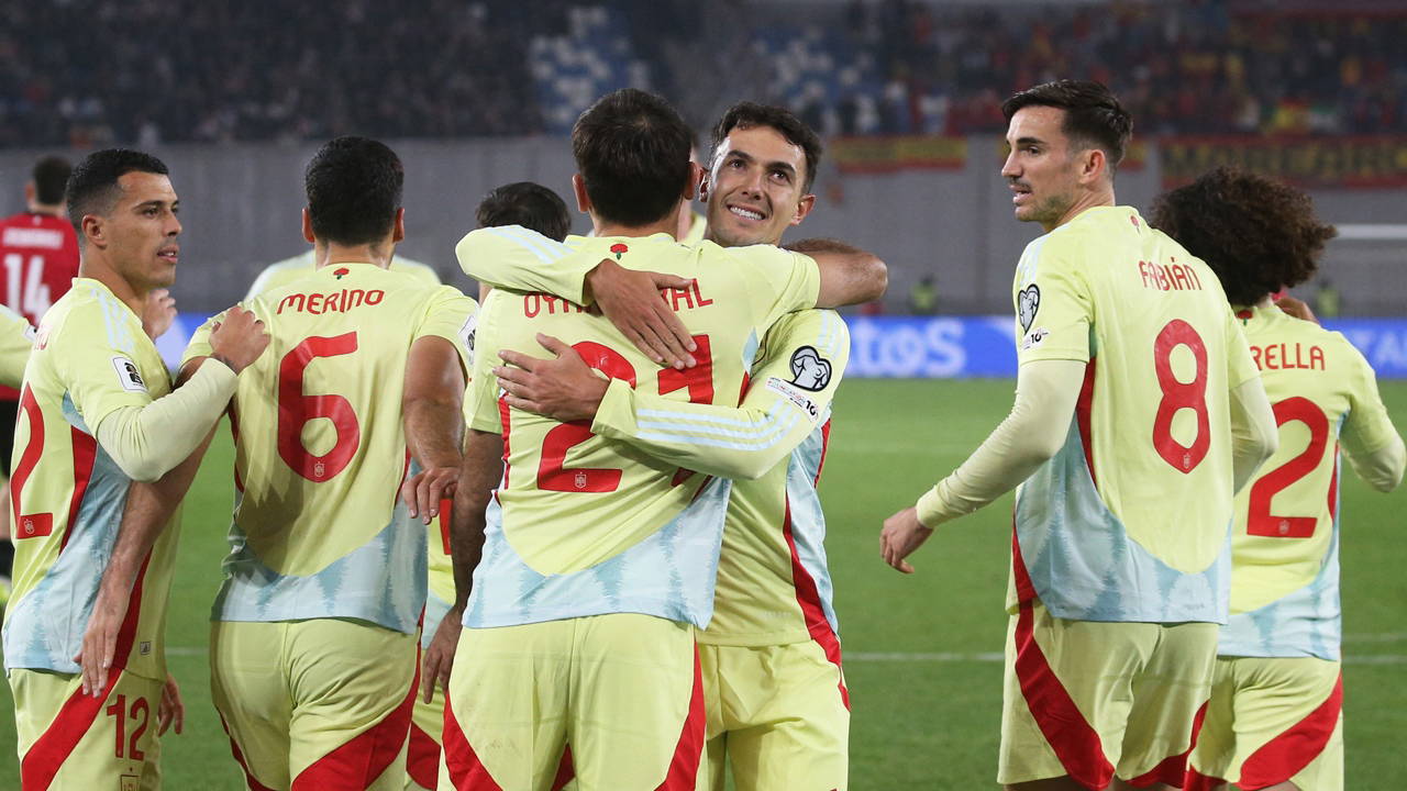 İspanya'dan Gürcistan karşısında 4 gollü galibiyet!