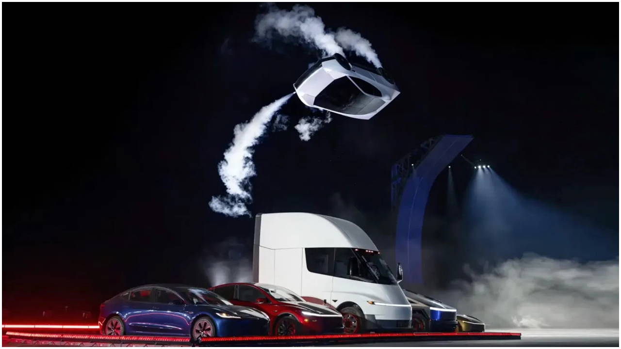 Uçabilen Tesla Tanıtıldı: İşte 0'dan 100'e 1 saniyenin altında çıkan yeni Tesla Roadster'ın tüm özellikleri