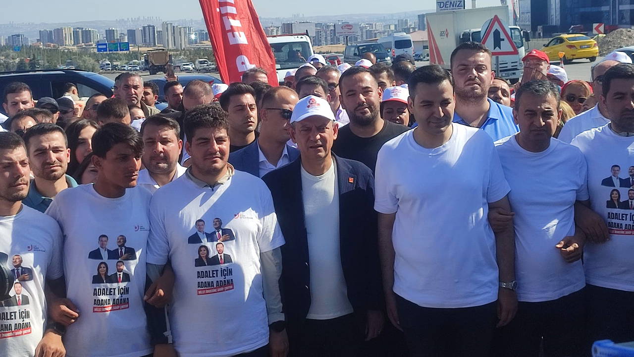 Özgür Özel, 'Adana'dan Silivri'ye Özgürlük' yürüyüşünde