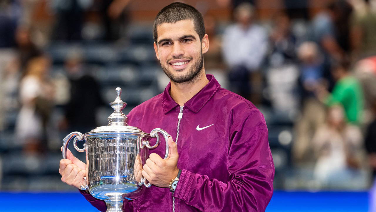 ABD Açık'ta şampiyon Carlos Alcaraz!