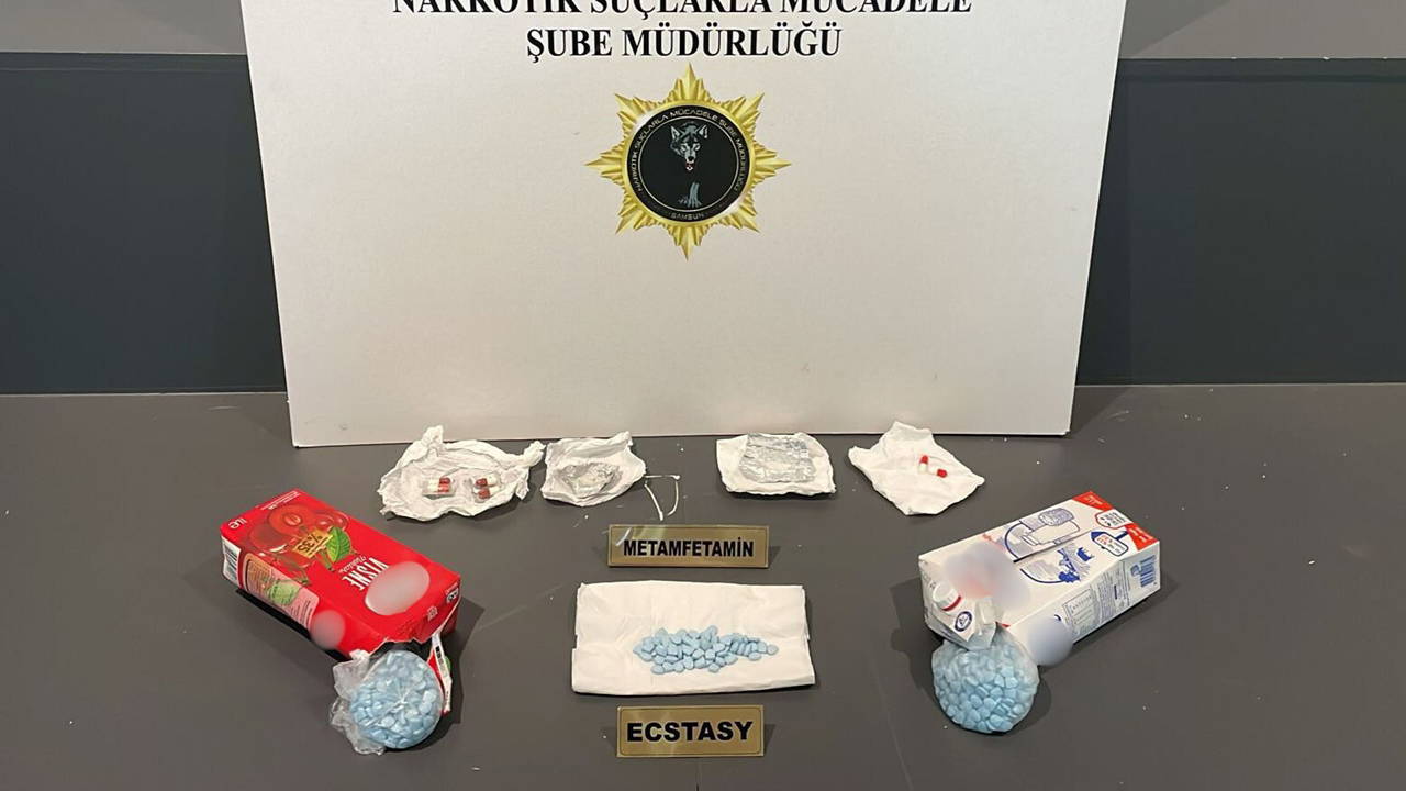Meyve suyu ve süt kutusundan uyuşturucu çıktı!