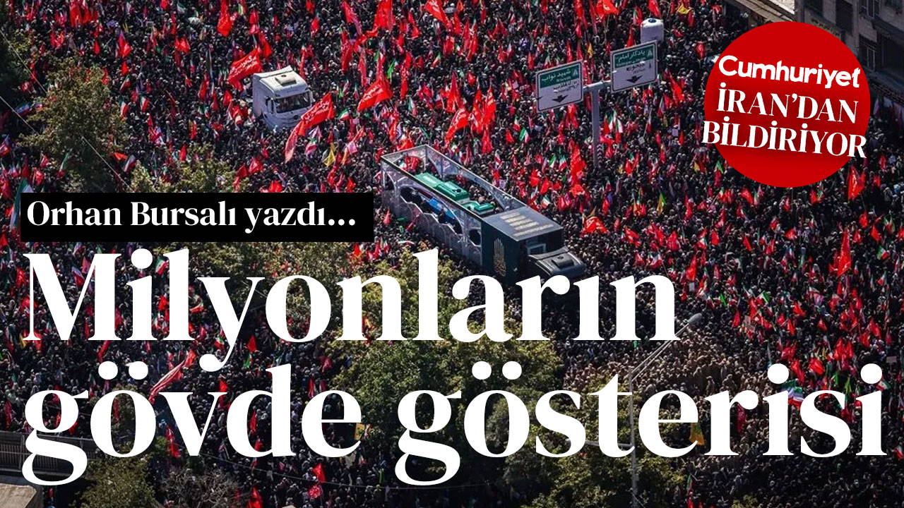 Nasıl nitelendirilir bilemedim, sanki “mahşeri kalabalık” İran’ın öldürülen dini lideri Ali Hamaney’in özellikle dünkü veda töreni için dile gelmiş bir deyim olabilir...