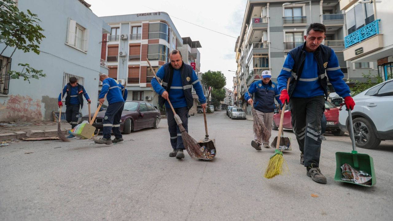 Buca’da dört koldan temizlik