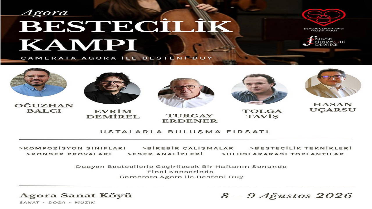 Türkiye'nin duayen bestecileri ve virtüözleri Kuzey Ege'de buluştu: Final dinletisi yarın yapılacak