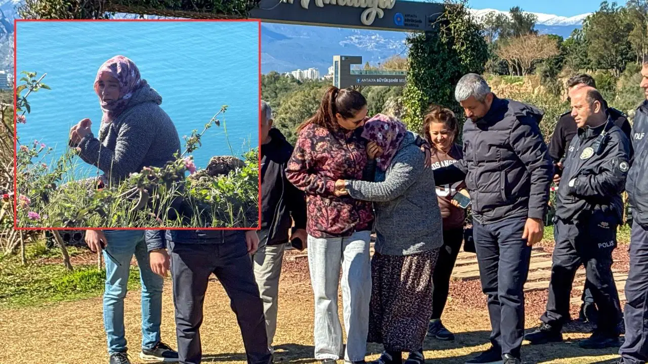 Bakımevindeki otizmli oğlu başka şehre nakledilmesin diye falezlere çıktı