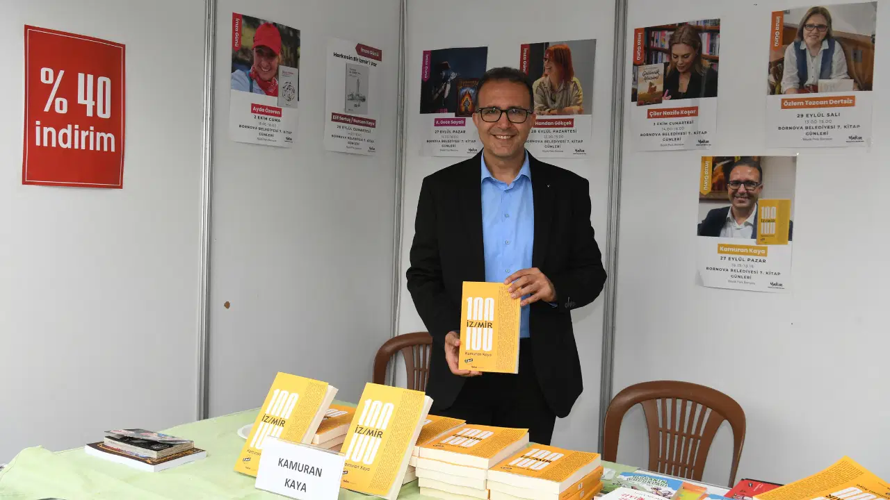Bornova Kitap Günleri’nde '100 İz/Mir' beğeni topladı
