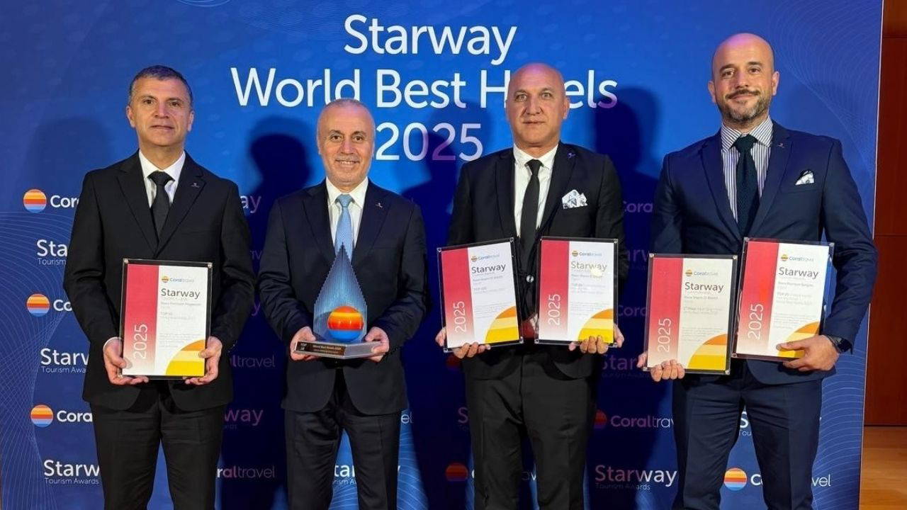 Rixos Mısır Otelleri, Berlin’de ödülleri topladı: Dünyanın en iyi otelleri arasında yerini aldı