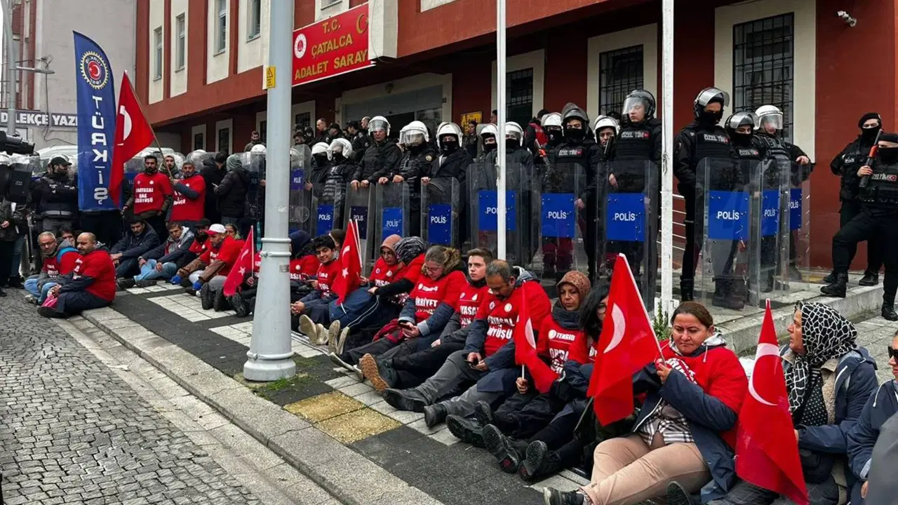 Polonez işçilerinin yürüyüşüne engel: Vali ve Emniyet Müdürleri hakkında 'soruşturmaya gerek yok' kararı