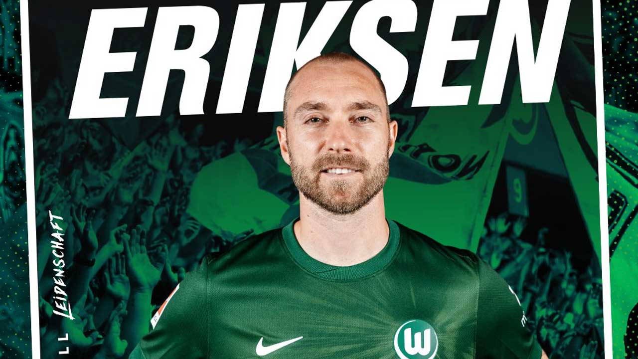 Wolfsburg Christian Eriksen'i resmen açıkladı