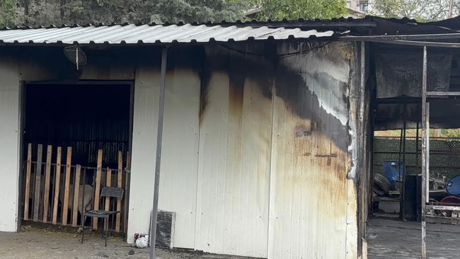 Eyüpsultan’da kurban kesim alanında yangın: 