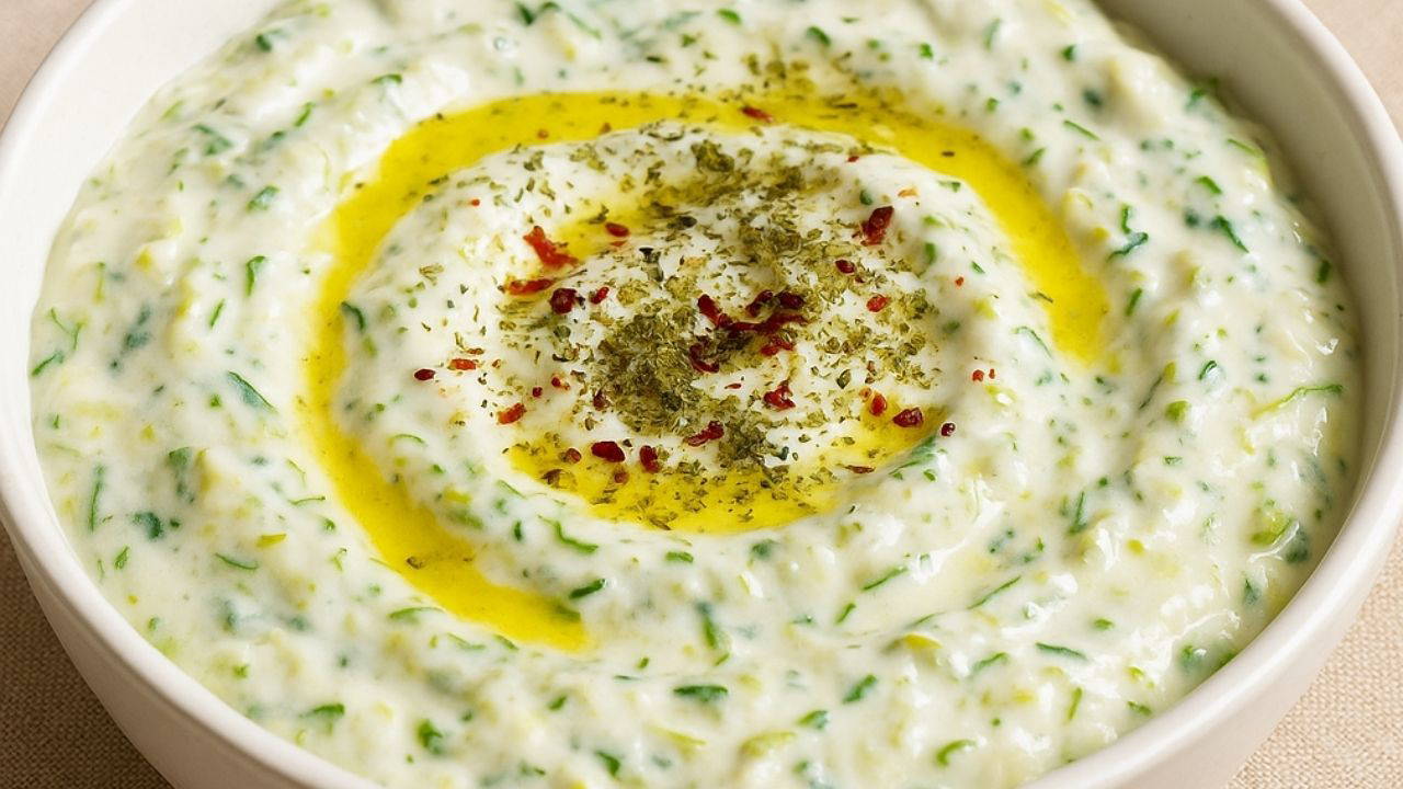 10 dakikada hazır: Yoğurtlu kabak mezesi
