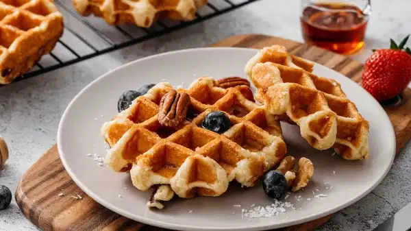 Rafine şekersiz waffle tarifi: Hem sağlıklı hem lezzetli tarif...