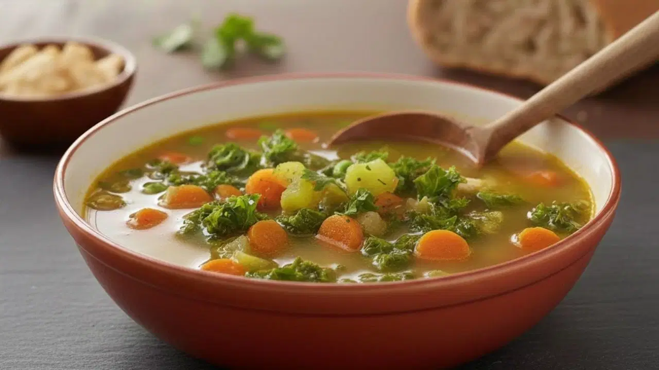Bağışıklığı destekleyen enfes lezzet: Sebzeli tavuk suyu çorbası tarifi