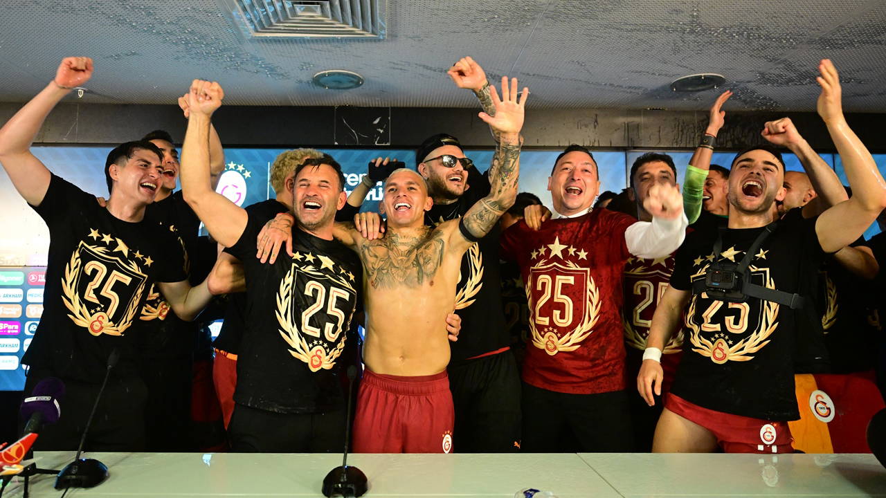 Galatasaraylı yıldızdan şampiyonluk paylaşımı!