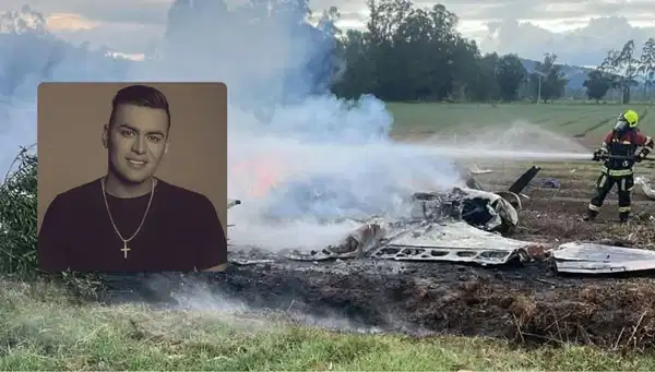Kolombiya’da uçak kazası: Ünlü şarkıcı hayatını kaybetti