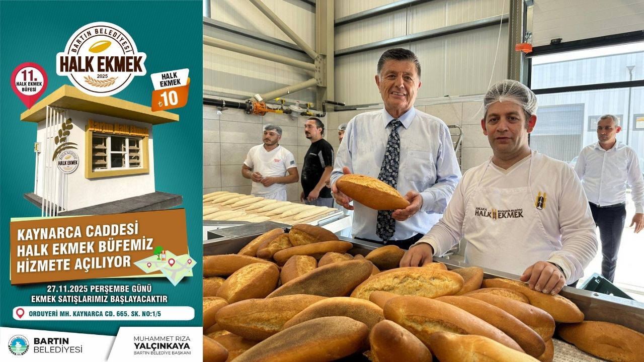 Bartın Belediyesi’nden yeni halk ekmek noktası