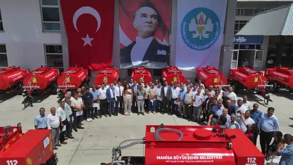 Manisa Büyükşehir yangınlara ilk müdahaleyi güçlendiriyor