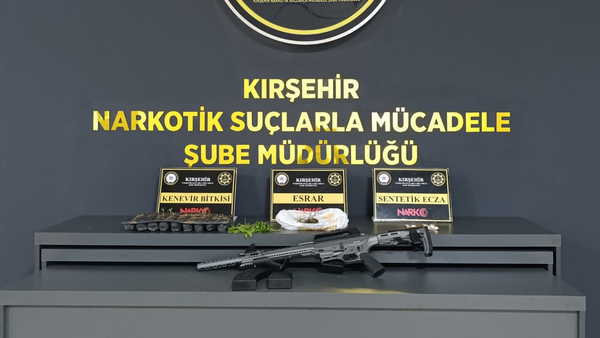 İkamete operasyon... Uyuşturucu ve silah ele geçirildi: 1 tutuklama