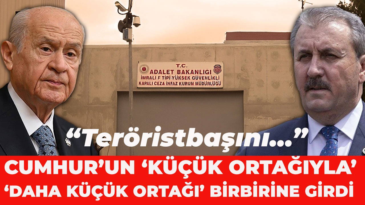 Cumhur'un 'küçük' ve 'daha küçük ortağı' birbirine girdi: 'Terörist başının bu denli legalize ve sempatize edilmesi kabul edilemez'