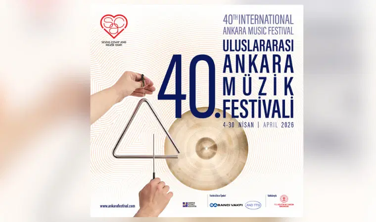 40. Uluslararası Ankara Müzik Festivali orkestra konseri ile kapanışını yapacak