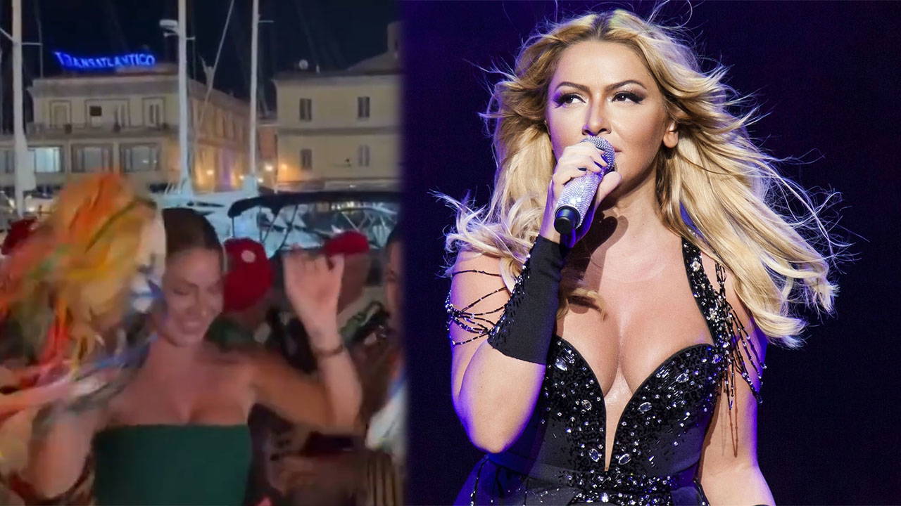 Hadise, Joey King ile etkinlikte dans etti: O anları paylaştı
