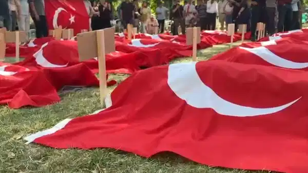 Gaziler ve şehit yakınları Güvenpark’ta açlık grevinde: YENİ Parti heyetinden destek ziyareti