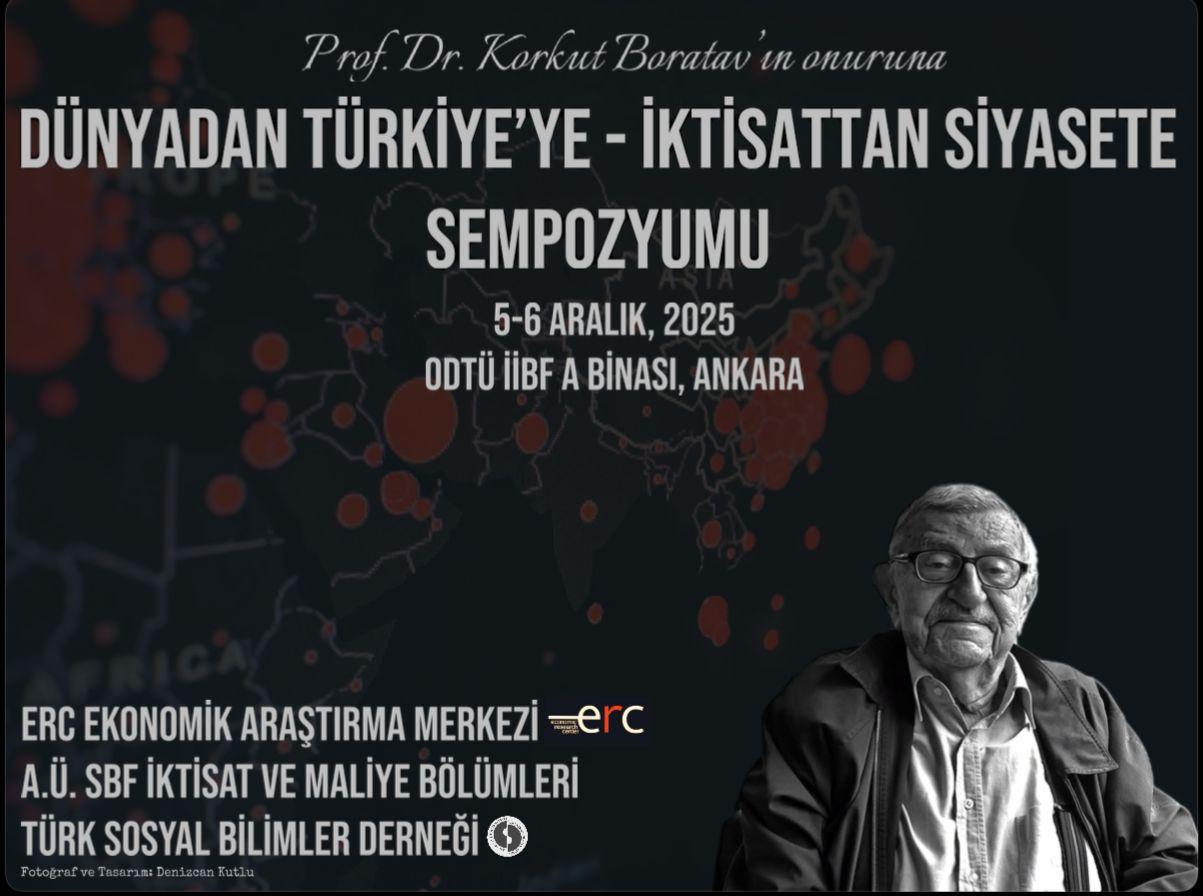 ODTÜ’de Korkut Boratav’a onur sempozyumu: ‘Dünyadan Türkiye’ye – İktisattan Siyasete’