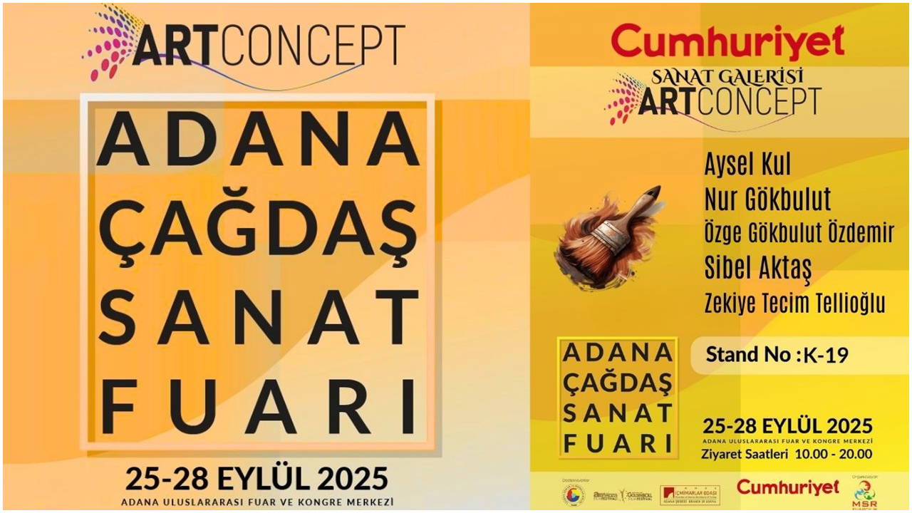Adana Çağdaş Sanat Fuarı sanat dünyasını buluşturuyor!