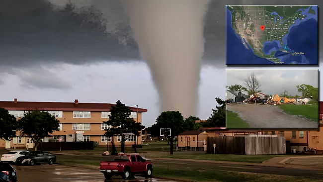 Evler yıkıldı, araçlar savruldu...