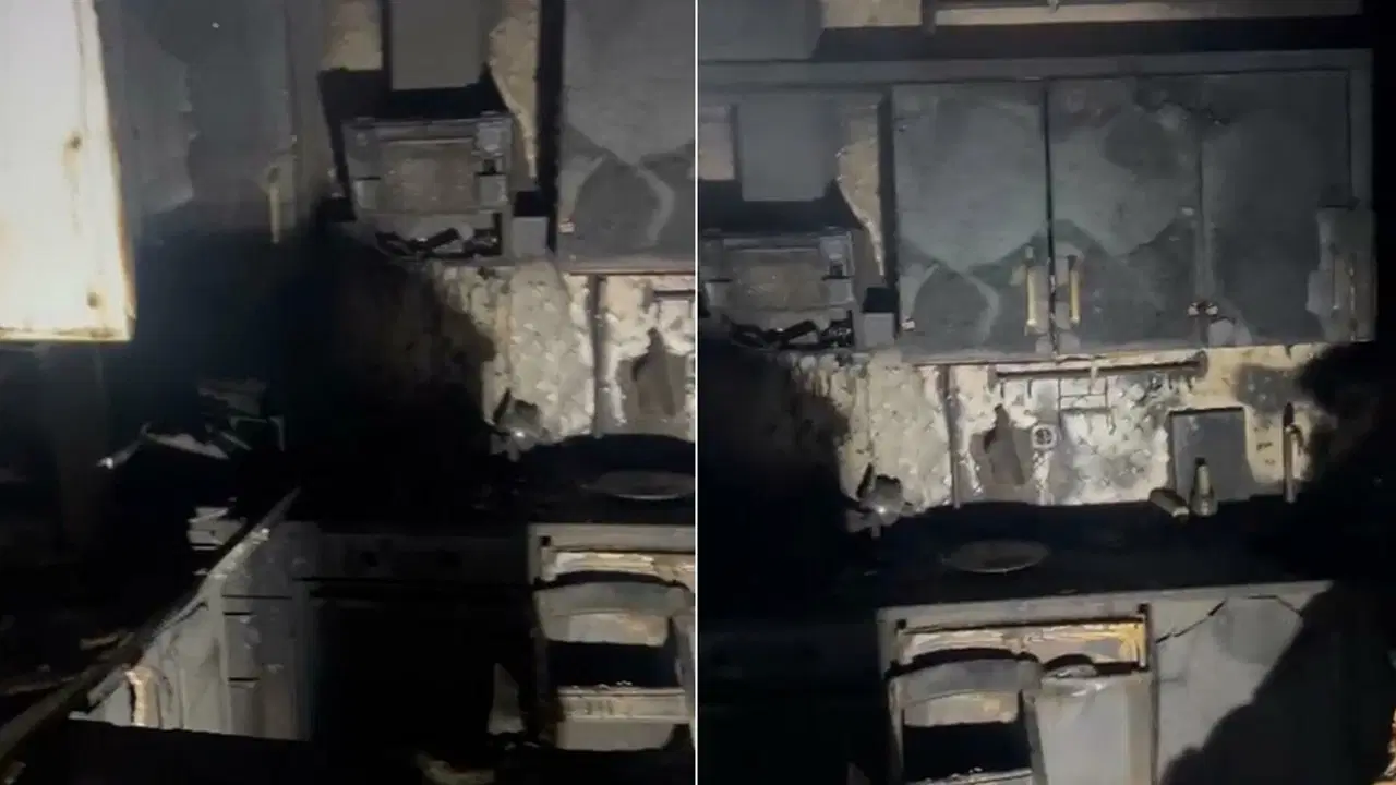 Evde eşinin öldüğü yangında yaralanan kadın hakkında gözaltı kararı