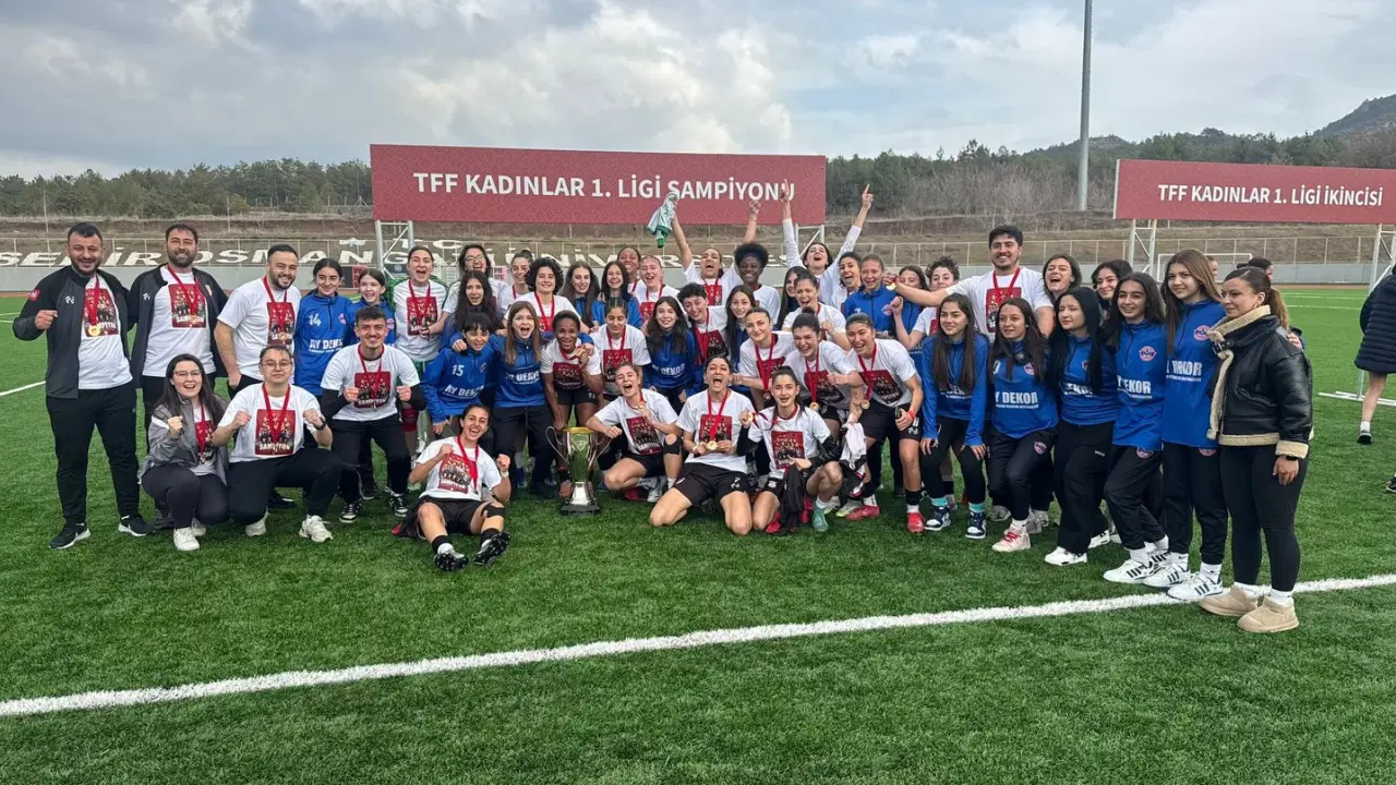 TFF Kadınlar 1. Ligi'nde şampiyon belli oldu!