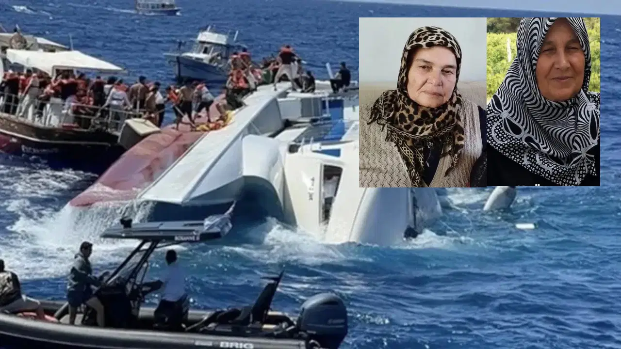 Girne'deki gemi enkazında bulunan iki kadının kimliği belli oldu