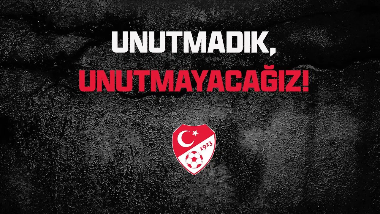 TFF ve spor kulüpleri, 6 Şubat depremlerinde hayatını kaybedenleri andı