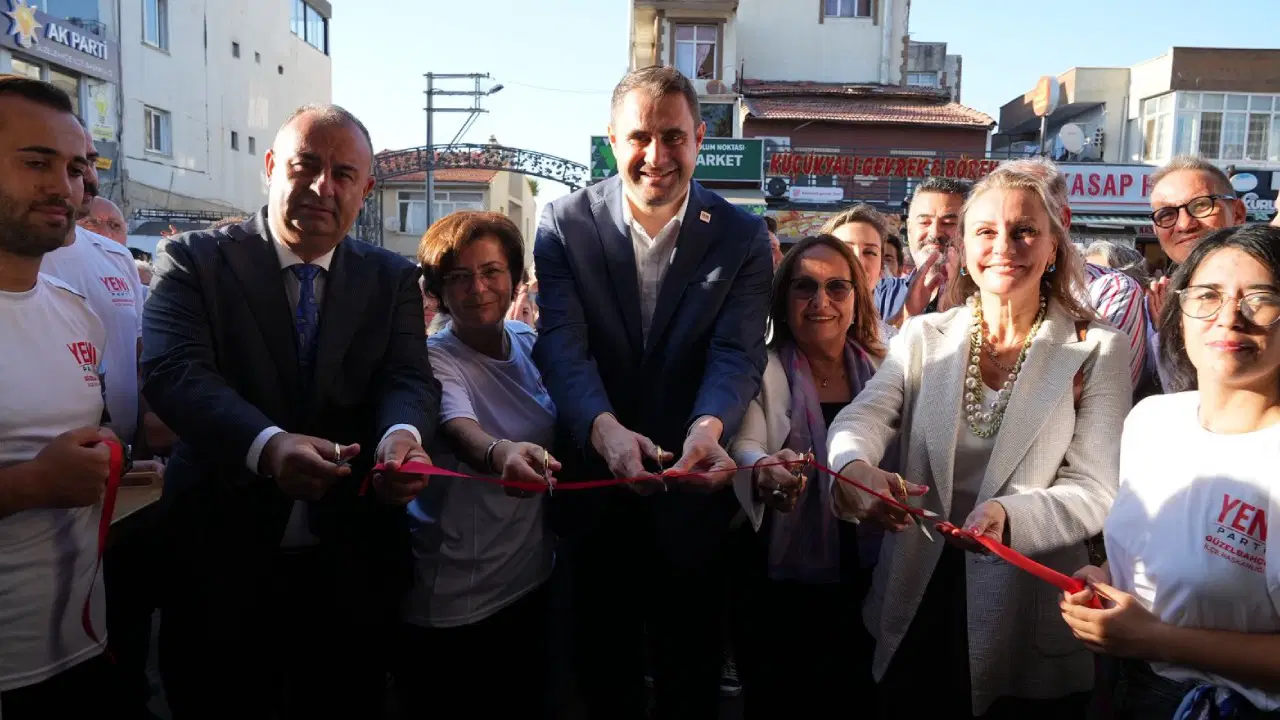 YENİ Parti Güzelbahçe ilçe başkanlığı açıldı