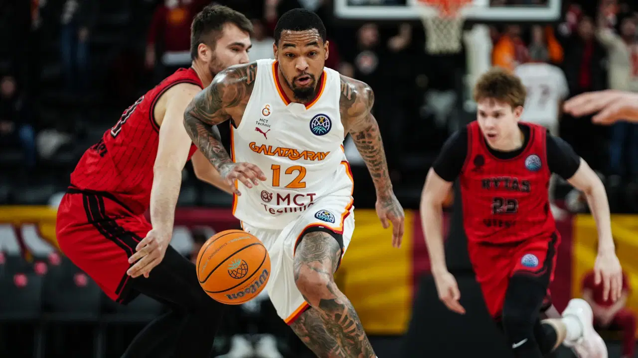 Galatasaray MCT Technic, Basketbol Şampiyonlar Ligi'nde çeyrek finalde!