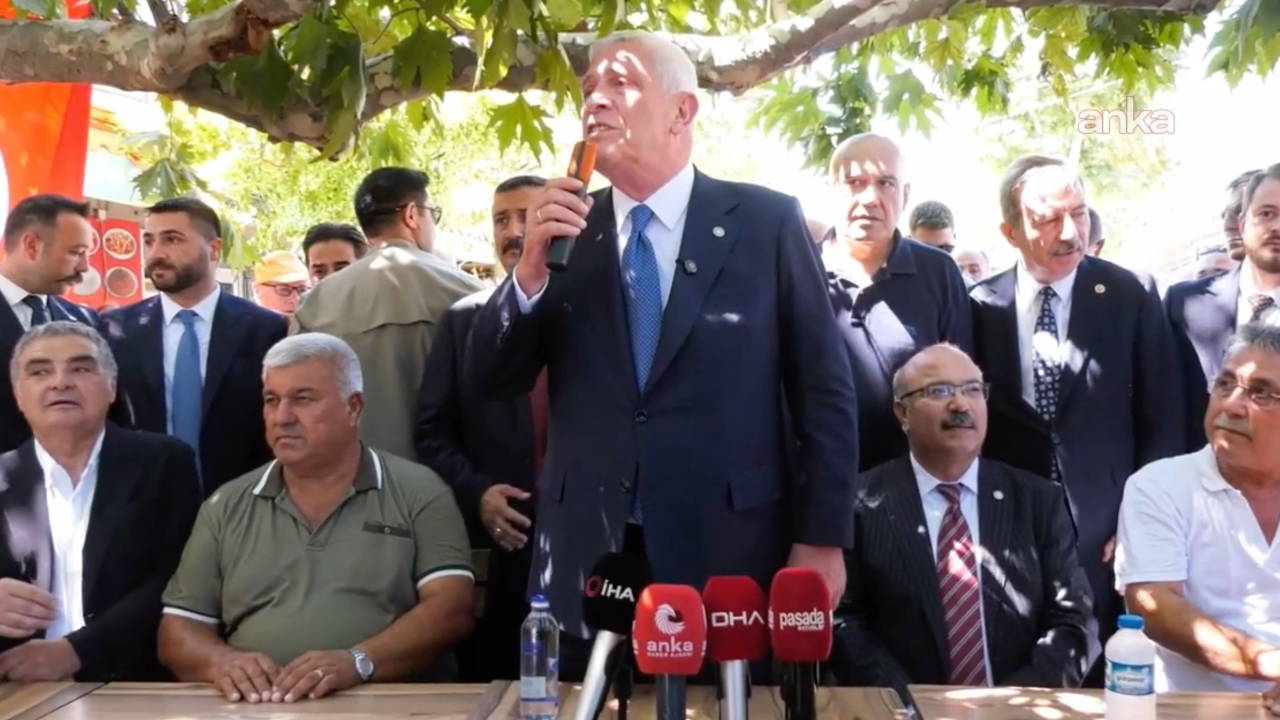 İYİ Parti Genel Başkanı Dervişoğlu Çeltikçi'de çiftçilerle buluştu: 'Devlet çiftçiye borçludur'
