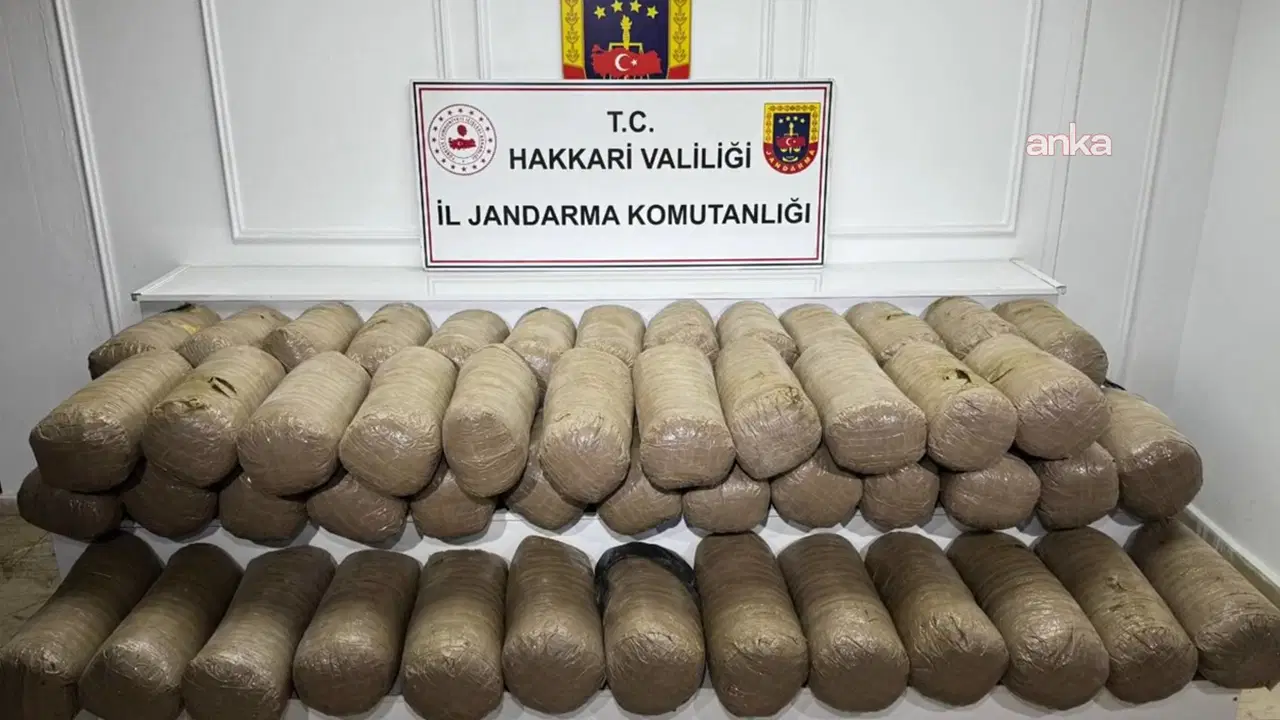 İçişleri Bakanlığı duyurdu... Hakkari'de uyuşturucu operasyonu: 503 kilogram esrar ele geçirildi