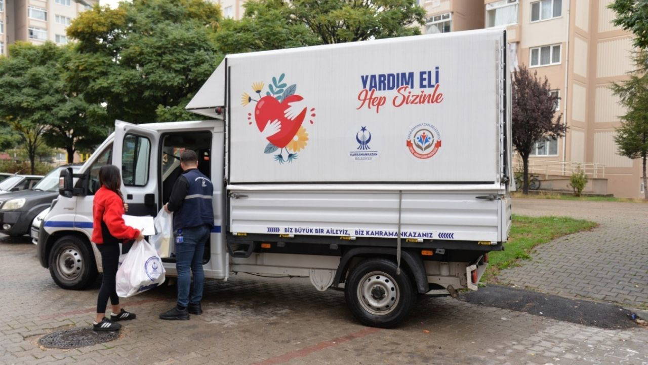Kahramankazan Belediyesi’nden çocuklara kış desteği