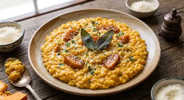 İtalyan mutfağından sonbahar esintisi: Balkabaklı risotto tarifi