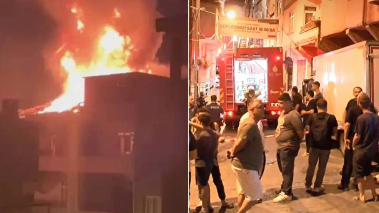 Beyoğlu'nda binada patlama: Mahalleli sokağa döküldü