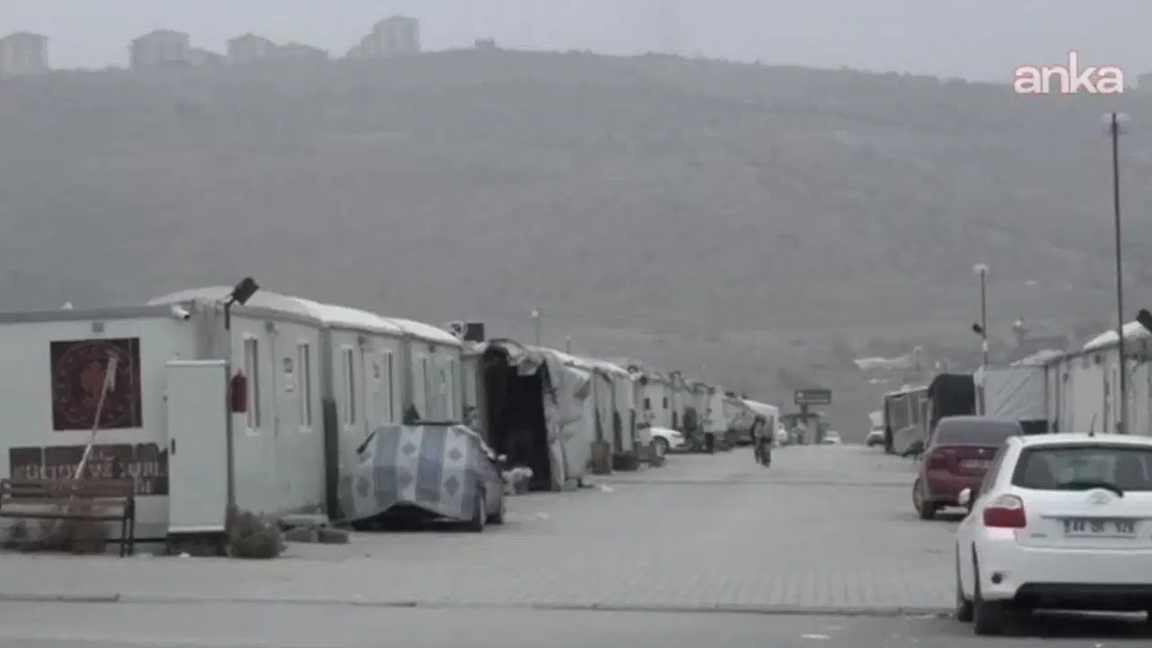 Konteyner kentten çıkmaları istenen depremzedeler: 